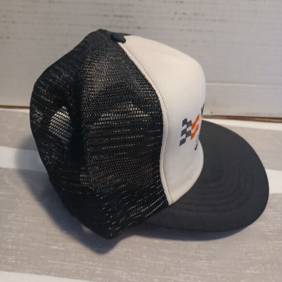 Vintage Western Auto Armorall Hat Cap Snap Back Black Mesh Trucker One Size Mens - Picture 2 of 5